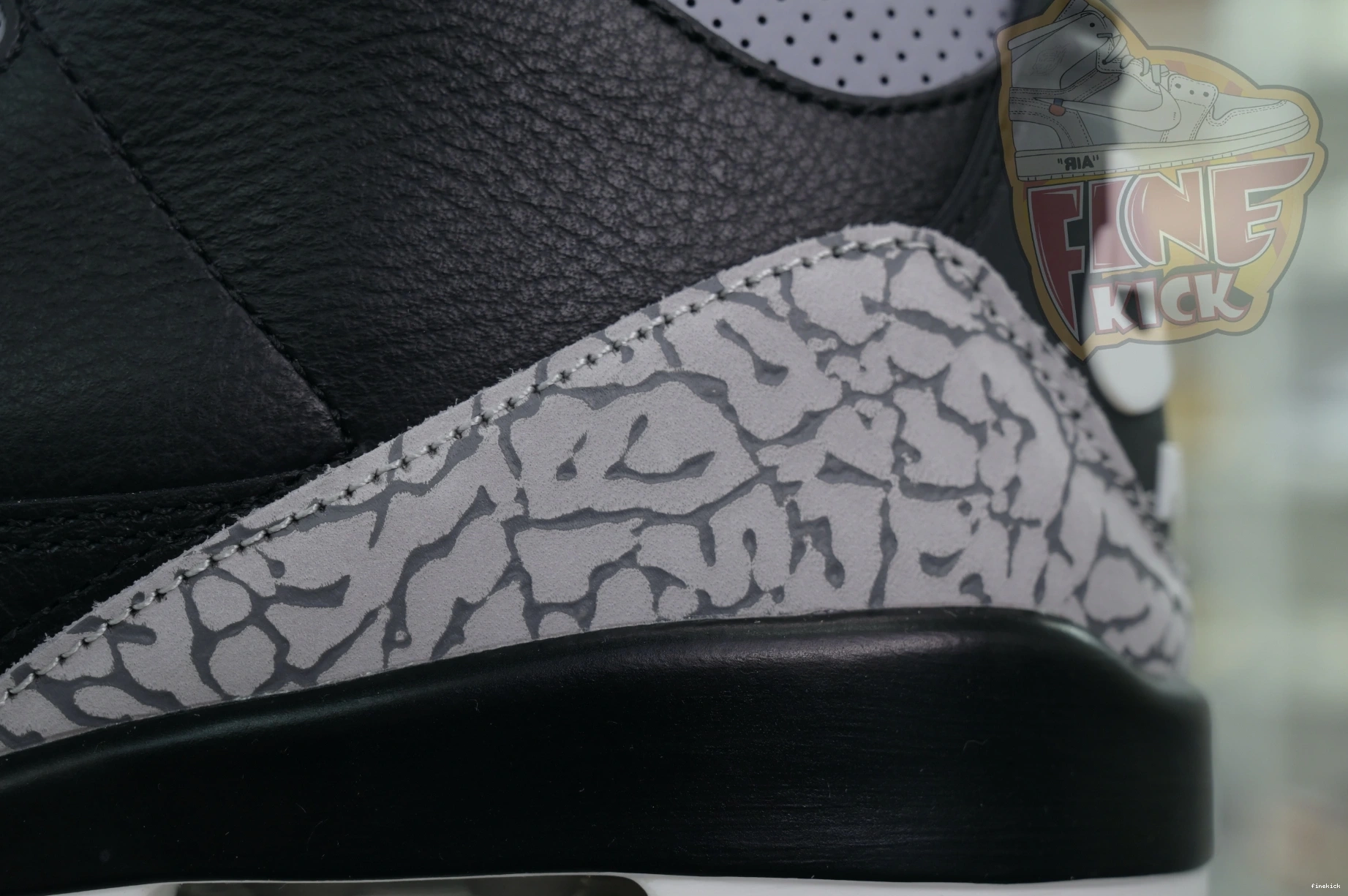 Reimagined” Cement Jordan 3“Black Air 1106